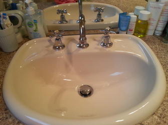 Gleaming Sink - Fullarton - Look how shiny your bathroom sink could be &nbsp;
