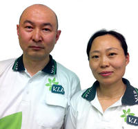 Joseph Wang and Jennifer Liu