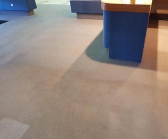 Brendale, Brisbane - Halfway through a room on a commercial job in Brendale, Brisbane. You can notice the difference.