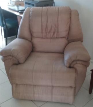 After photo of 10 year old Microfibre lounge chair cleaned in Aspley, Brisbane