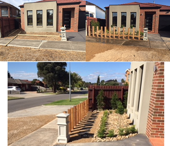 Front yard makeover in Keilor - before & afters