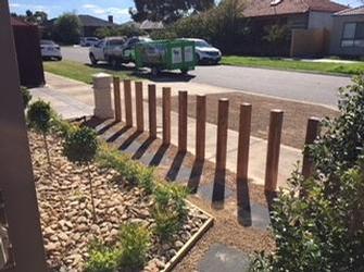 Front yard landscaping