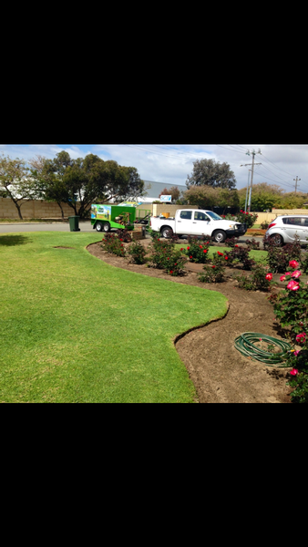 Regular lawnmowing and garden maintanance