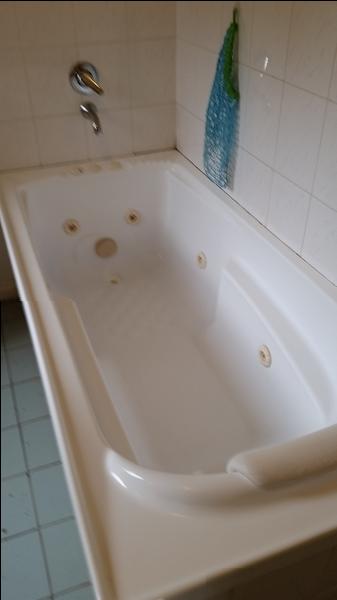 Bath clean after