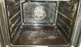 Before Oven Clean