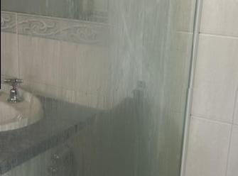Shower - before clean