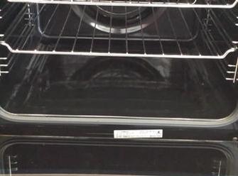 Oven after clean