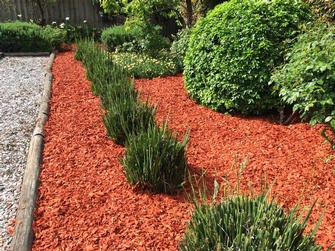 Regular customers in East Oakleigh - Mulching service provided for regular customer in East Oakleigh