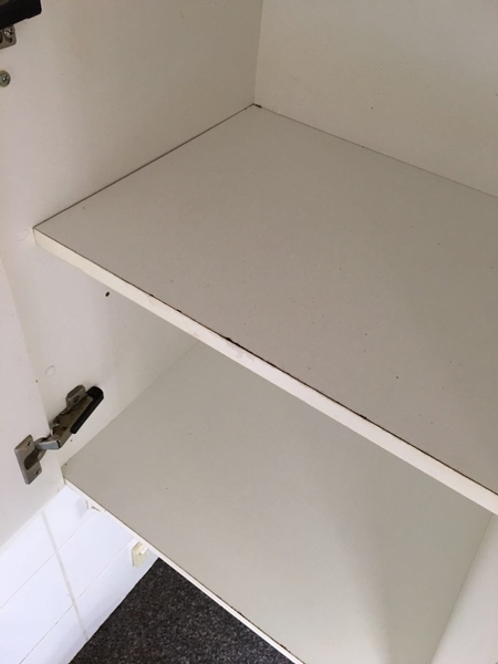 cupboard after