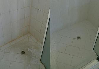 Before and After Shower Cleaning - Mandurah