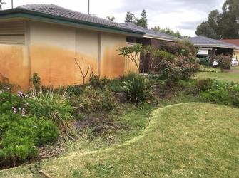 Before 4 of 5 - Weed removal in Garden Bed at Thornlie