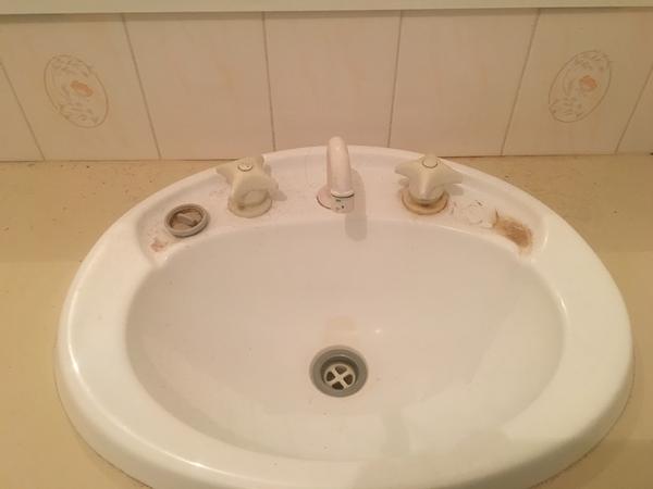 Exit Clean Midland Bathroom Sink Before