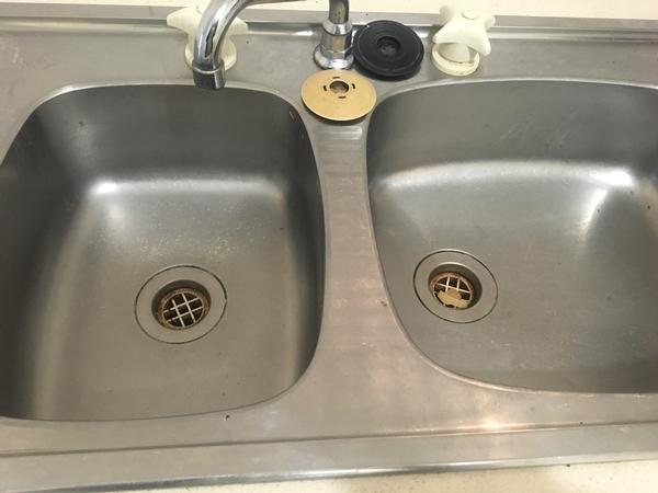 Ext Clean Midland Kitchen Sink before