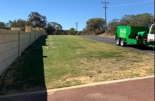 Needed the ride-on for this big job in Gnangara