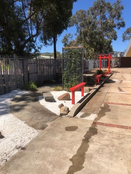 Japanese Garden for a local High School