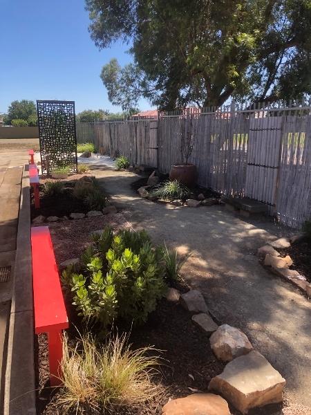 Japanese Garden for a local High School