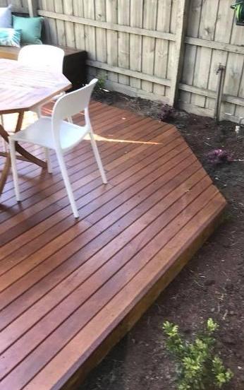 Deck clean and re stain completed..