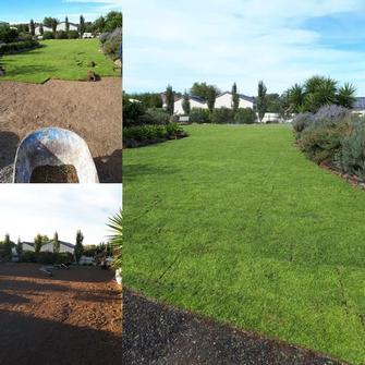 Lawn installation to customer requirements in Mount Barker
