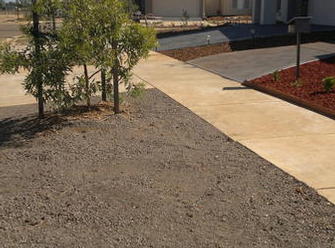 Vip landscaping crushed rock nature strip